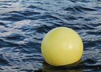 Yellow buoy